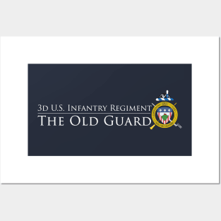 The Old Guard - white lettering Posters and Art